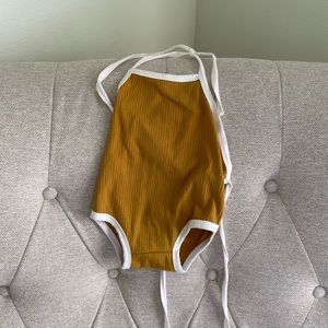 Ribbed Bodysuit